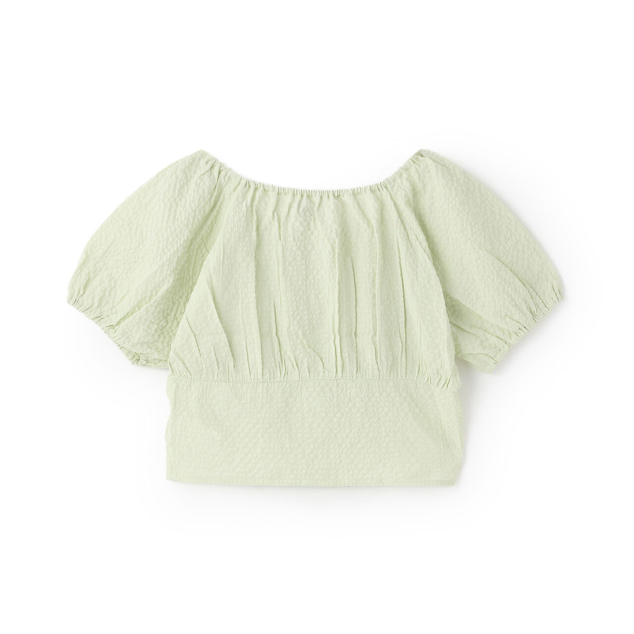 Off-Shoulder Blouse,Light green, large image number 8