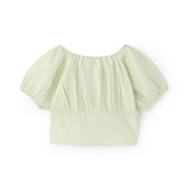 Off-Shoulder Blouse,Light green, medium image number 8