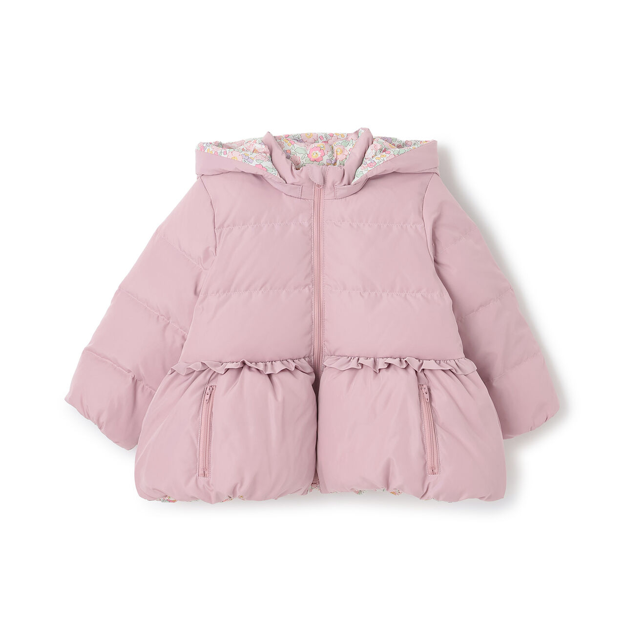 Reversible Liberty Down Coat,Pink, large image number 0