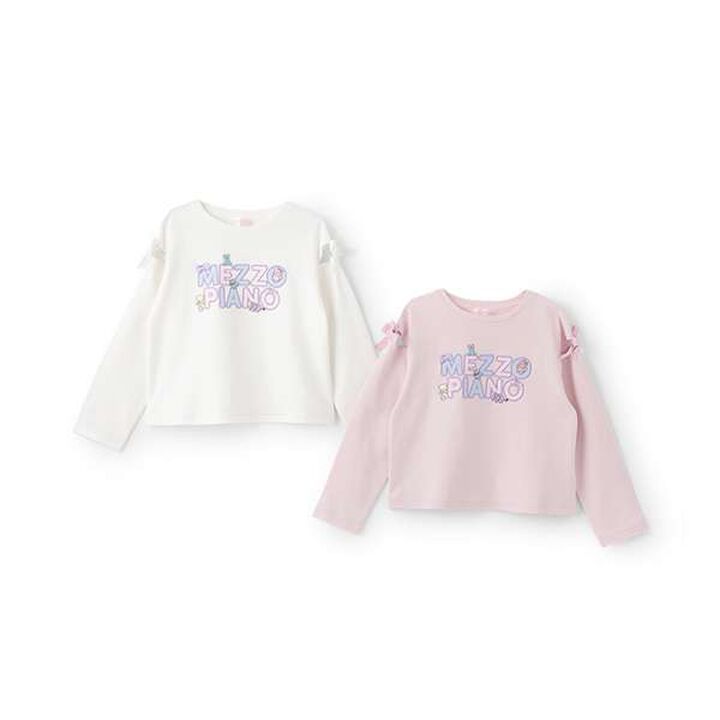 Plush Logo Long-Sleeve T-Shirt,Off white, medium image number 8