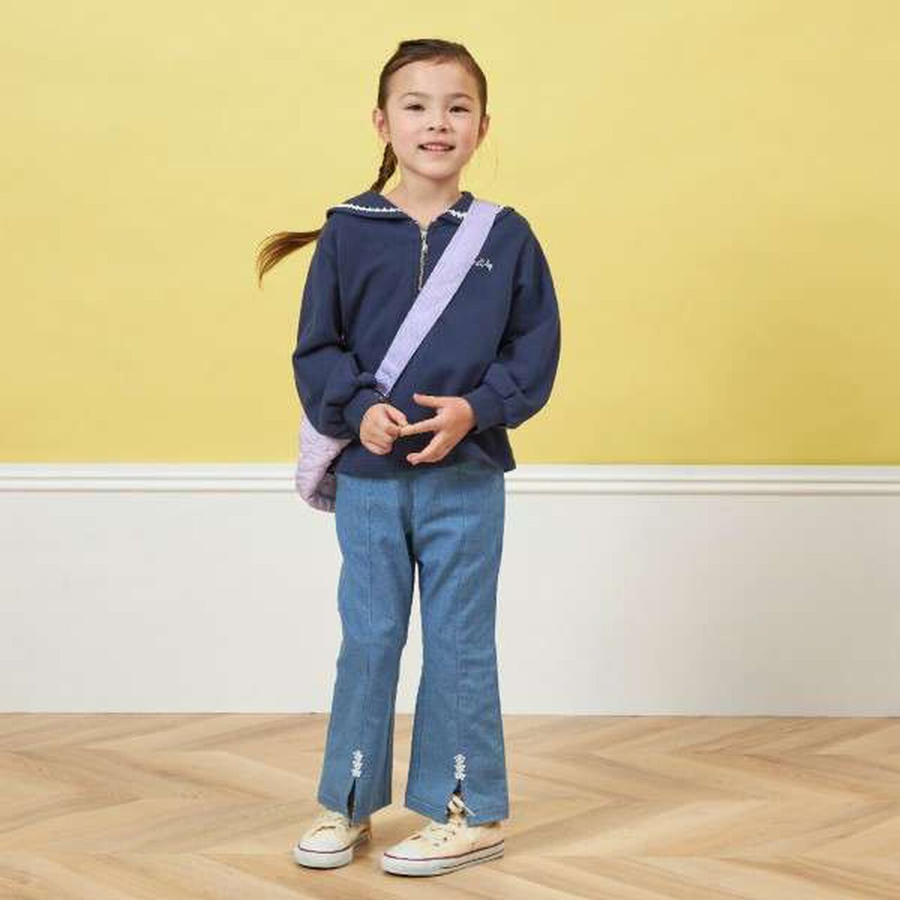 KPDECO Heart Quilt Shoulder Bag,Lavender, large image number 6