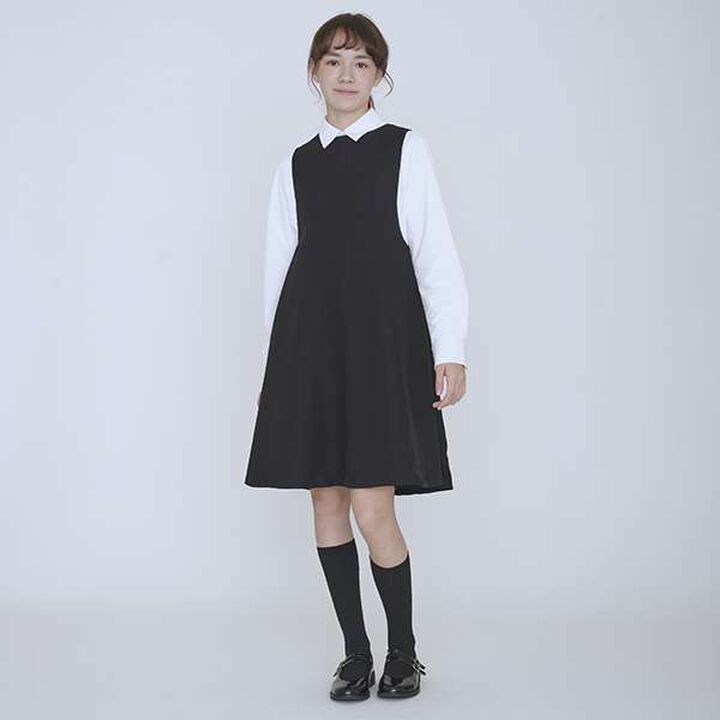 [AMI] Reversible Jumper Skirt,Black, medium image number 6