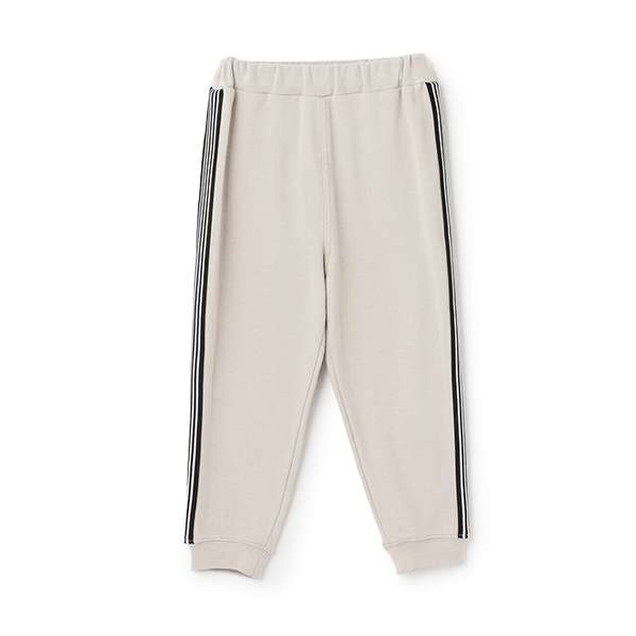 Tomo Pants with Side Line Tapered Design,Greige, large image number 1