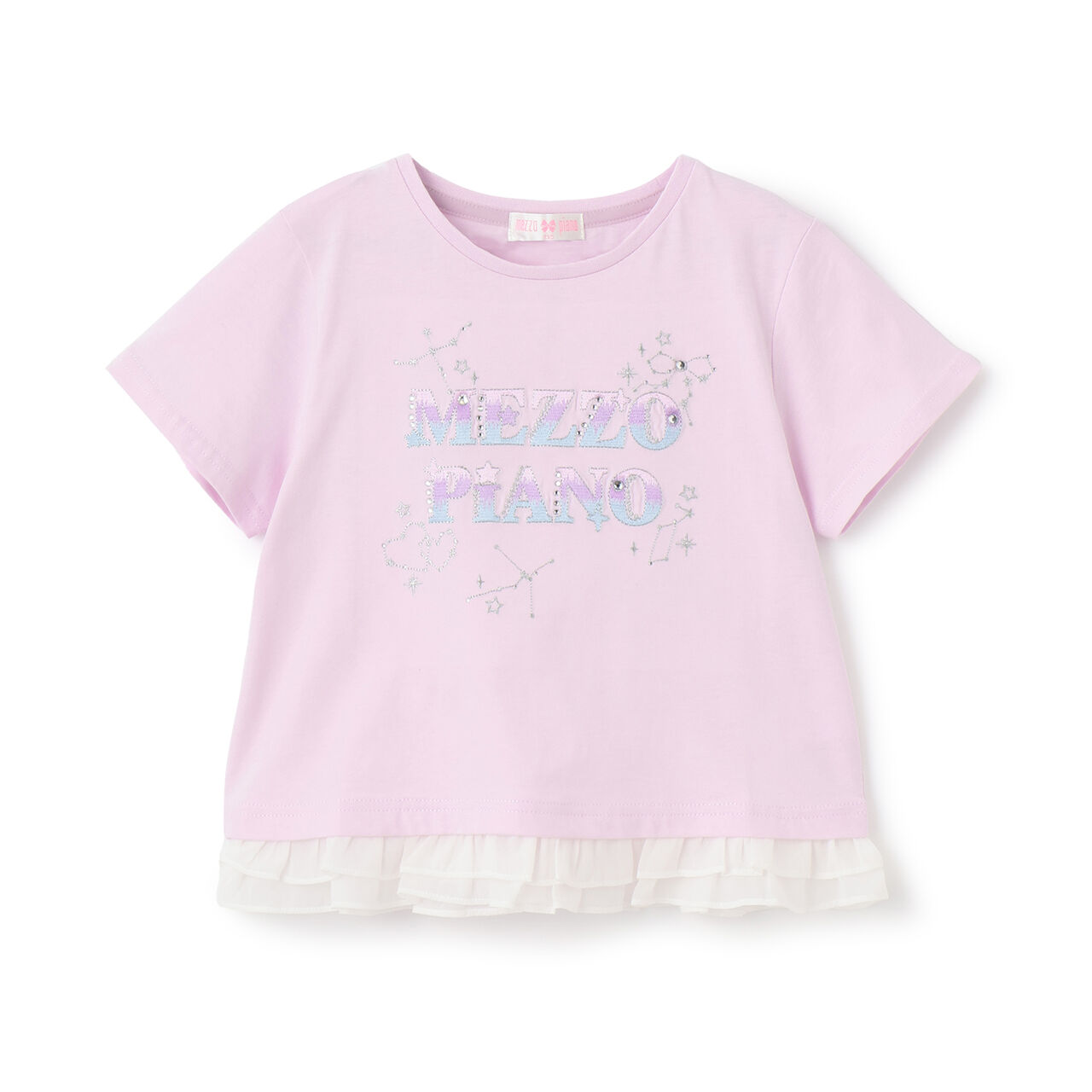 Sparkling Zodiac Logo Short Sleeve T-Shirt [Cool Touch],Pink, large image number 9