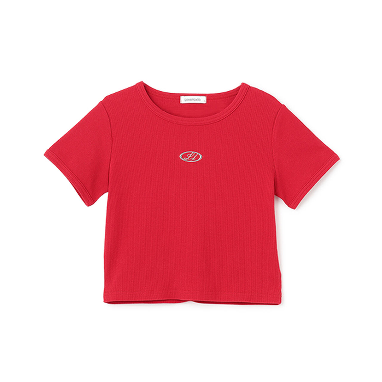 Ribbed Short-Sleeve T-Shirt,Multi color, large image number 12