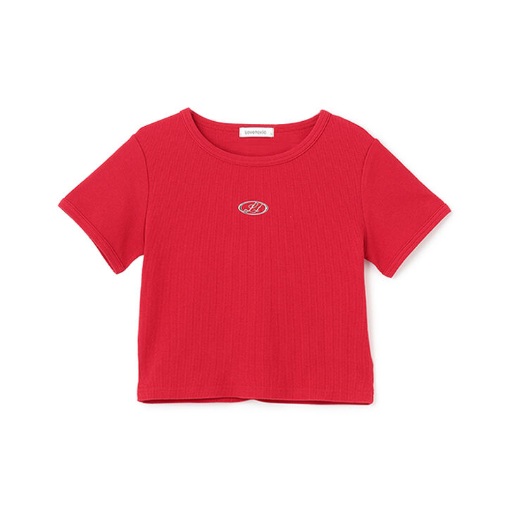 Ribbed Short-Sleeve T-Shirt,Multi color, medium image number 12