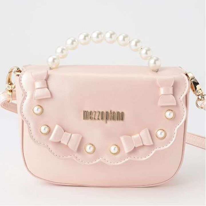 Pearl Handbag,Silver, medium image number 9