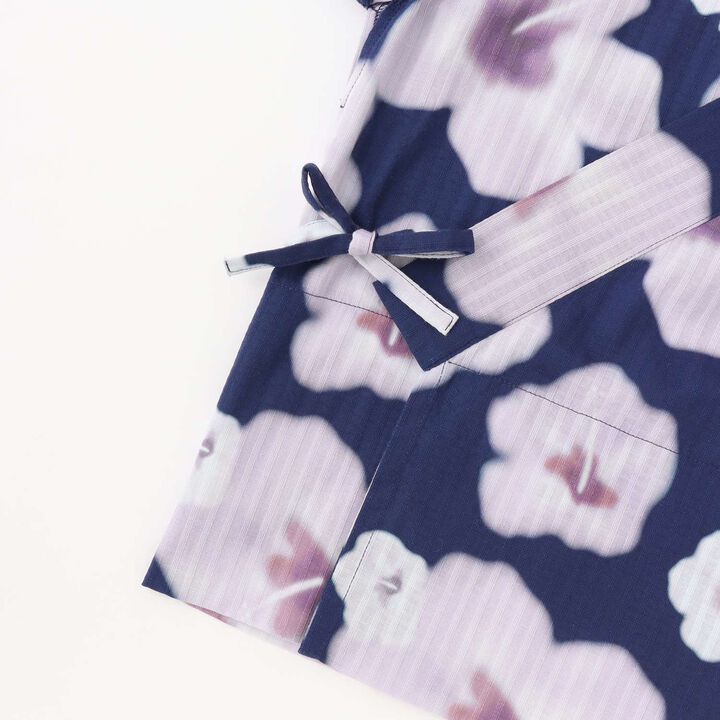 Floral Pattern Two-Piece Yukata,Pearl white, medium image number 26