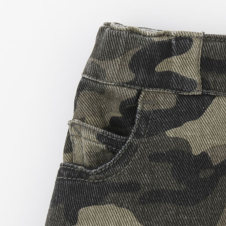 Box Pleat Skirt / Denim,Blue, medium image number 17