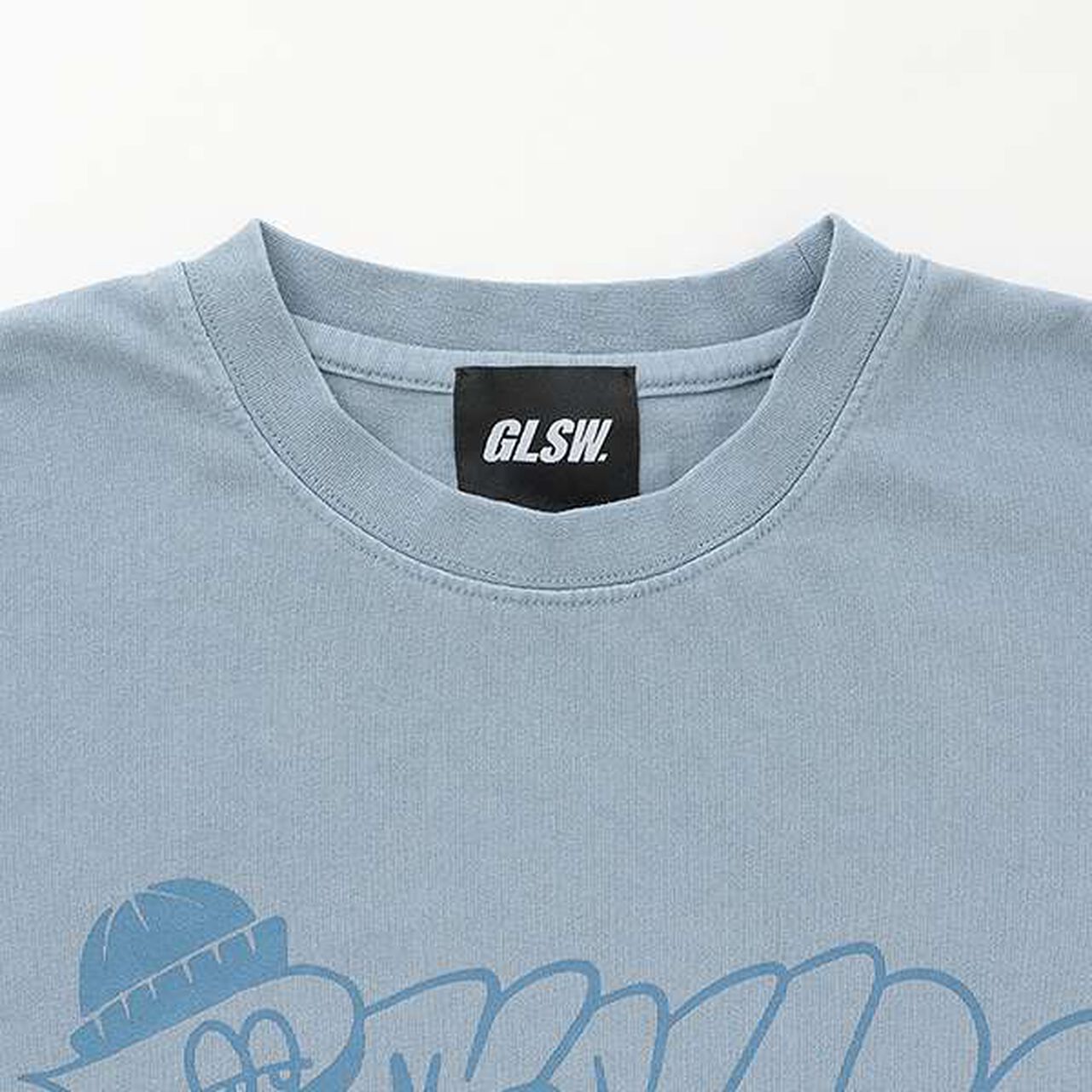 [FORGETNEVER] Heavyweight Pigment-Dyed Printed T-Shirt,Brown, large image number 2