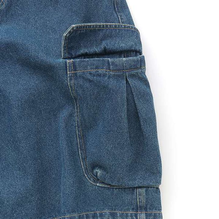 [LTXC] [D-League/CHANGE RAPTURES/AYUMI] Half Denim Pants,Blue, medium image number 11