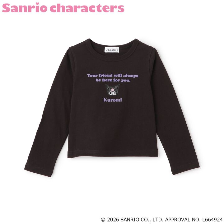 [Sanrio Characters] Ringer Long-Sleeve T-Shirt,Yellow, medium image number 15