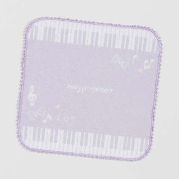 Piano Pattern Hand Towel,Lavender, medium image number 0