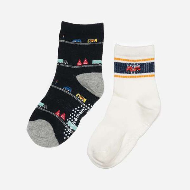 Boys' Assorted Socks,Light beige, medium image number 10