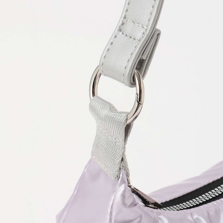 Metallic 2 WAY Shoulder Bag,Lavender, medium image number 5