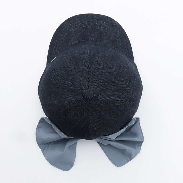 [UV Processing] Sunshade Ribbon Cap,Beige, medium image number 13