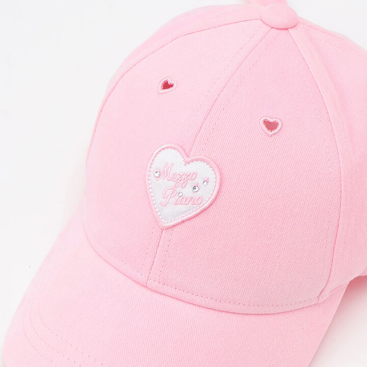 Heart Patch Cap,Light pink, medium image number 2