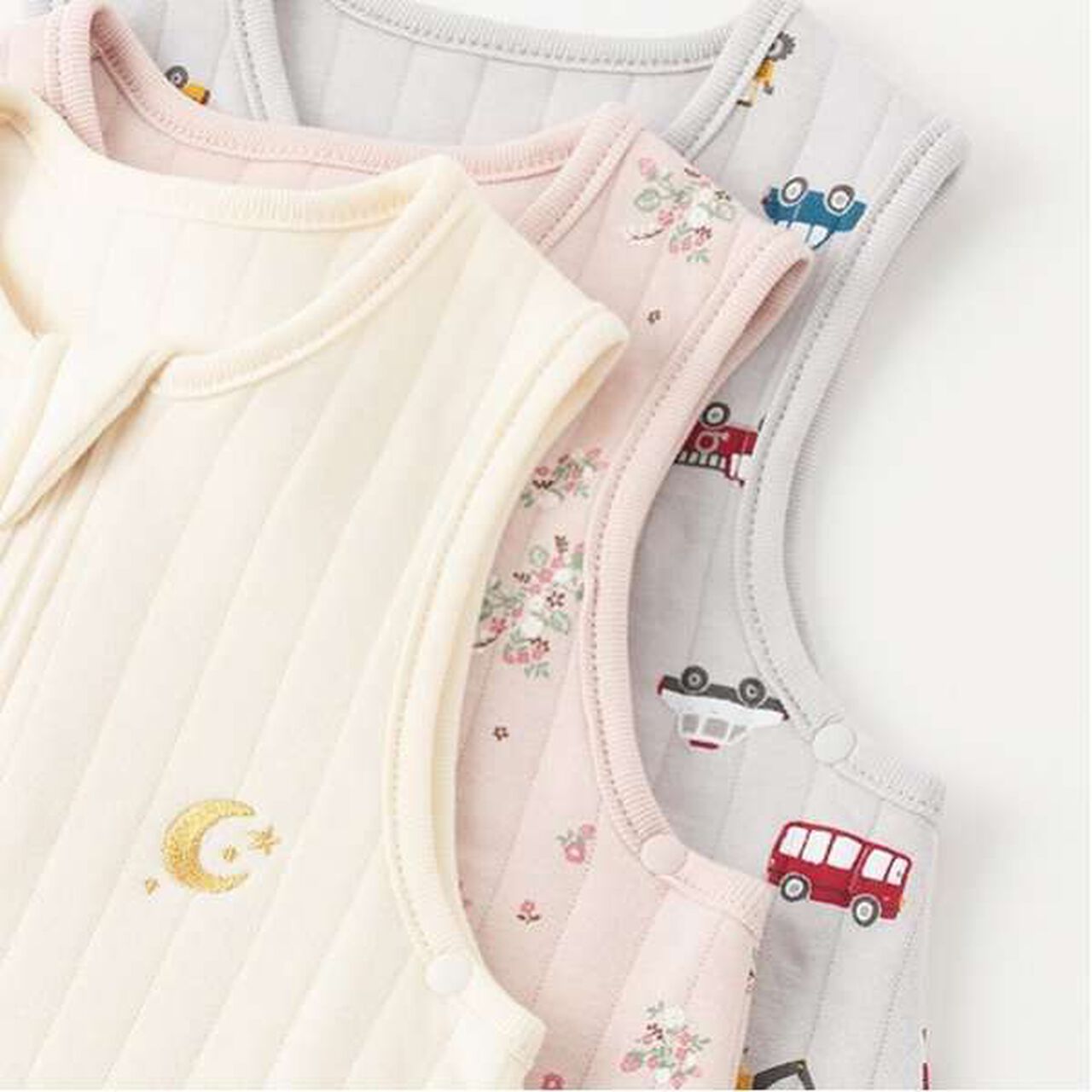 Fluffy Quilt Sleeping Bag,Pearl white, large image number 7