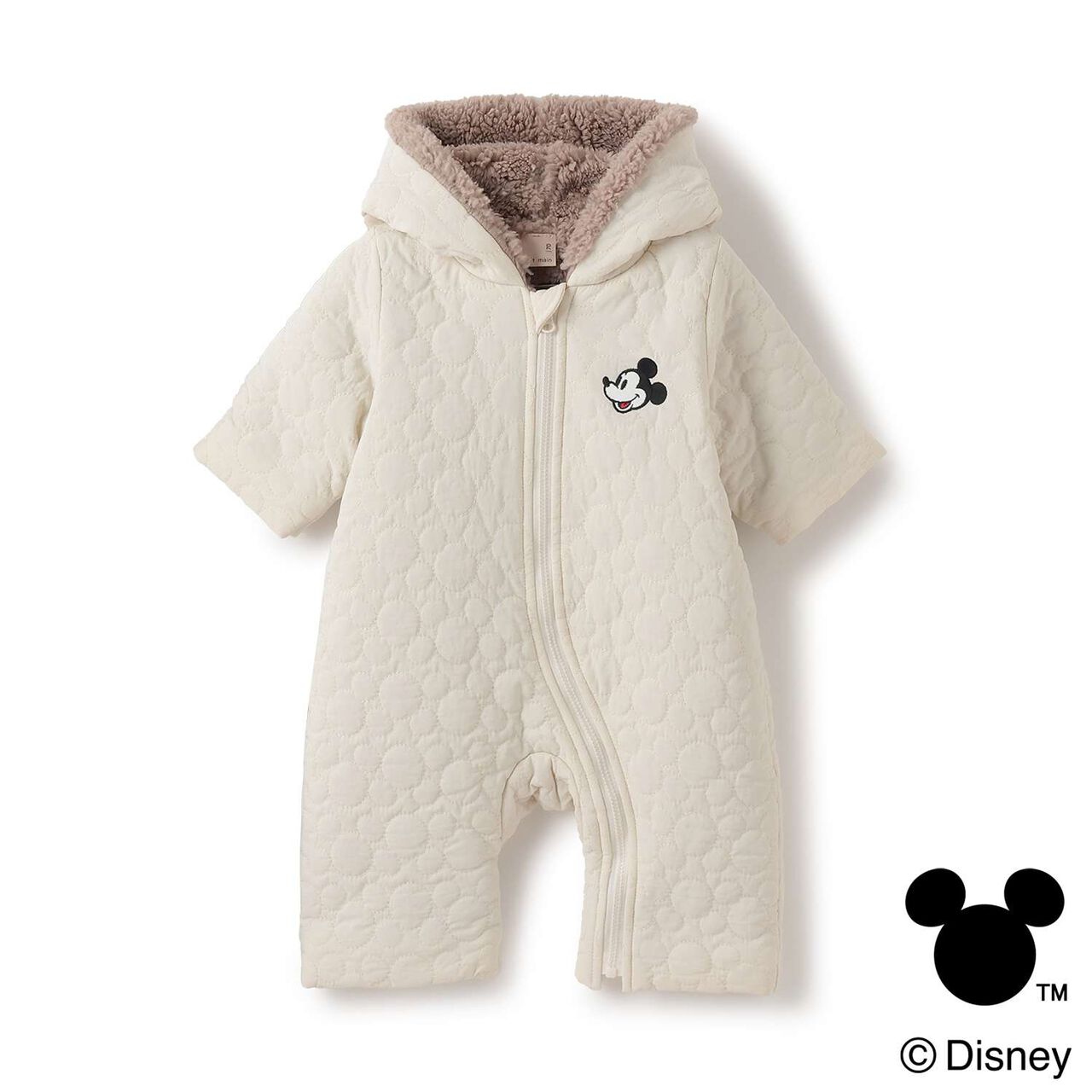 [Disney] Quilted Jumpsuit,Black, large image number 3