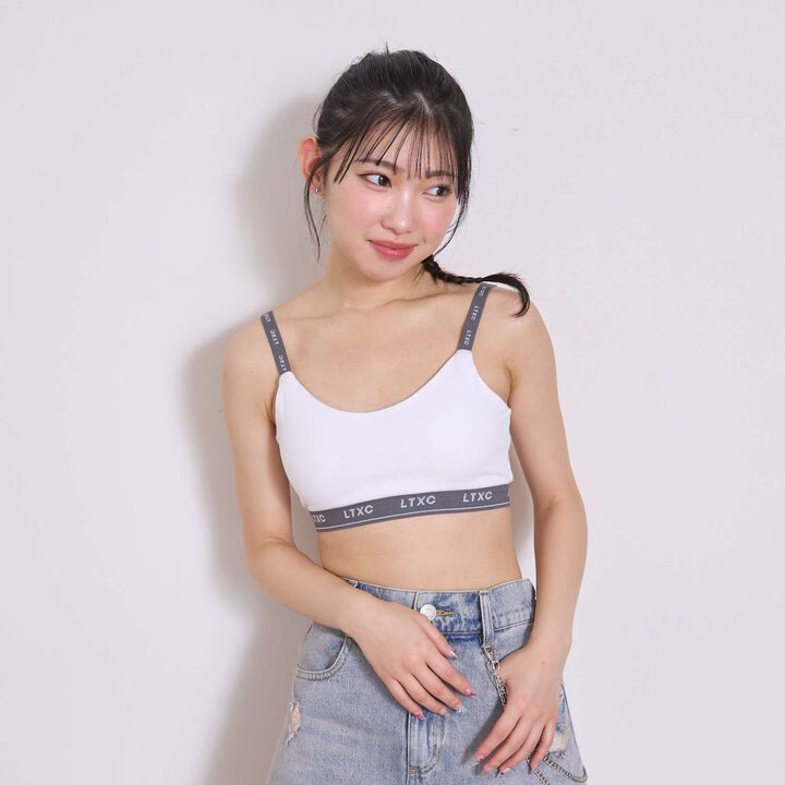 [LTXC] Logo String 2 Way Half Top,Off white, medium image number 1