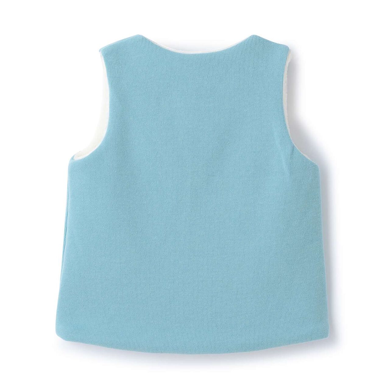 Q for the Zoo Teddy Bear Vest,Pearl white, large image number 1