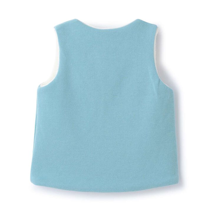 Q for the Zoo Teddy Bear Vest,Pearl white, medium image number 1