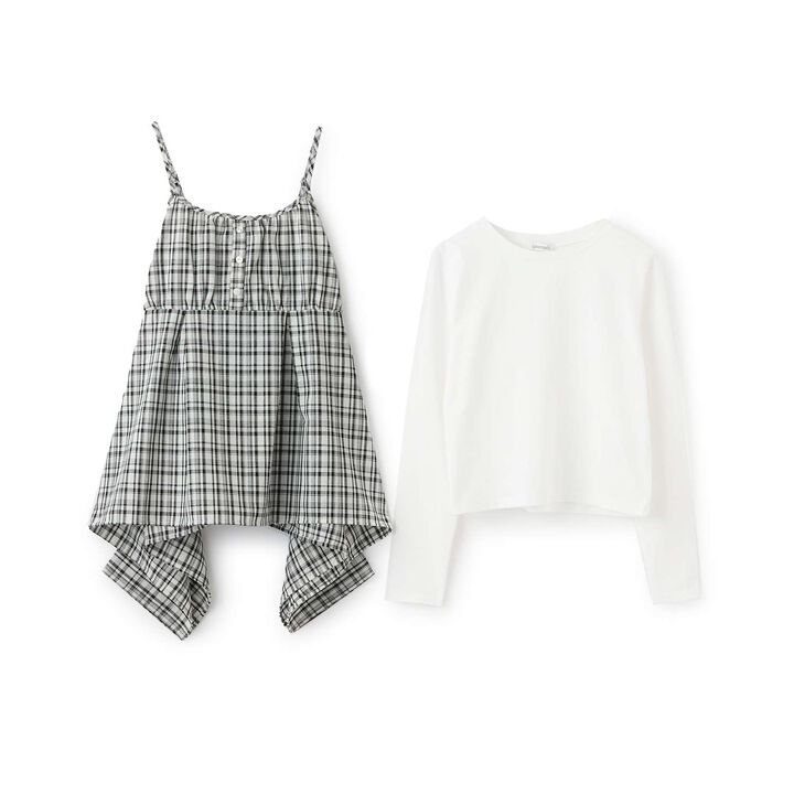 Asymmetrical Tunic Set,Black, medium image number 11