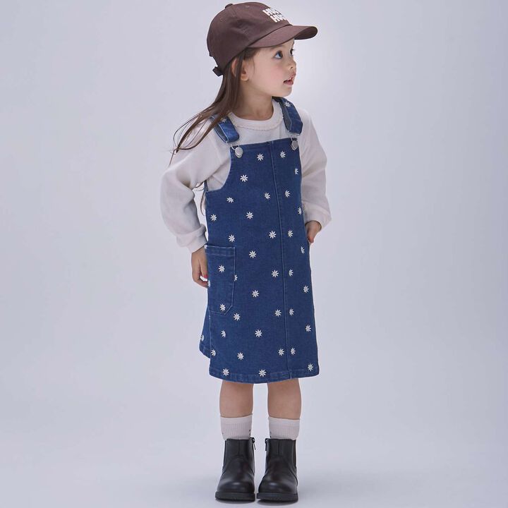 Embroidered Jumper Skirt,, medium