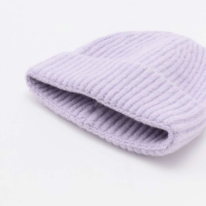 Fluffy Knit Cap,Black, medium image number 2
