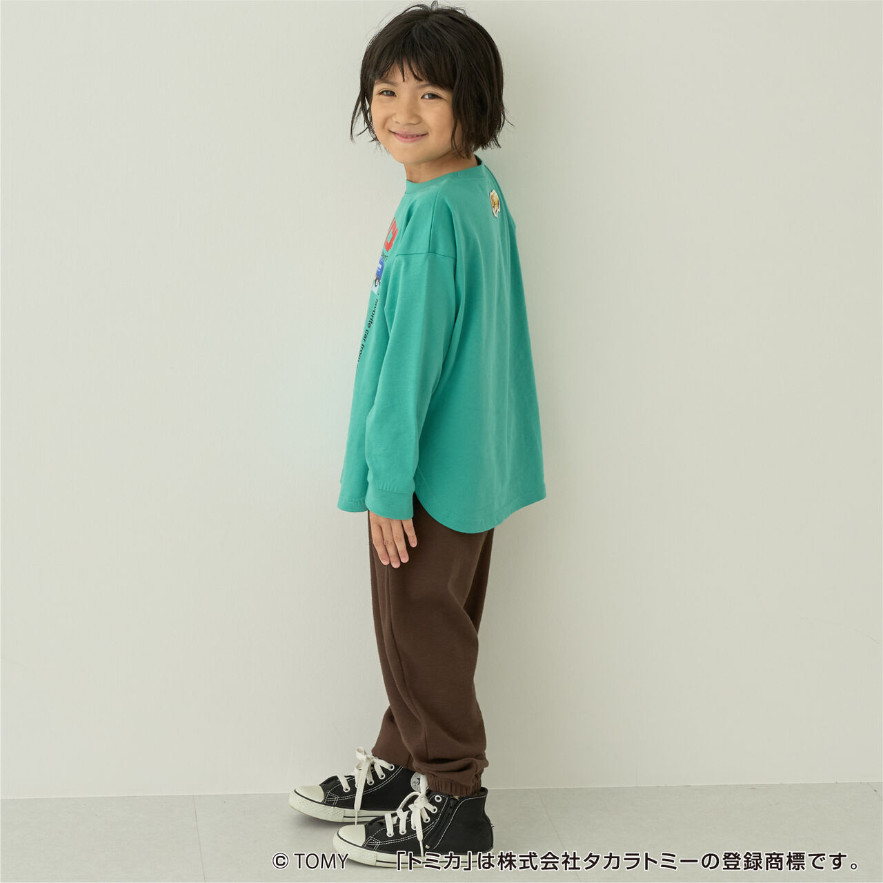 [TOMICA] 混款印花T恤 [兒童服裝] [童裝] [男童],綠色, large image number 7