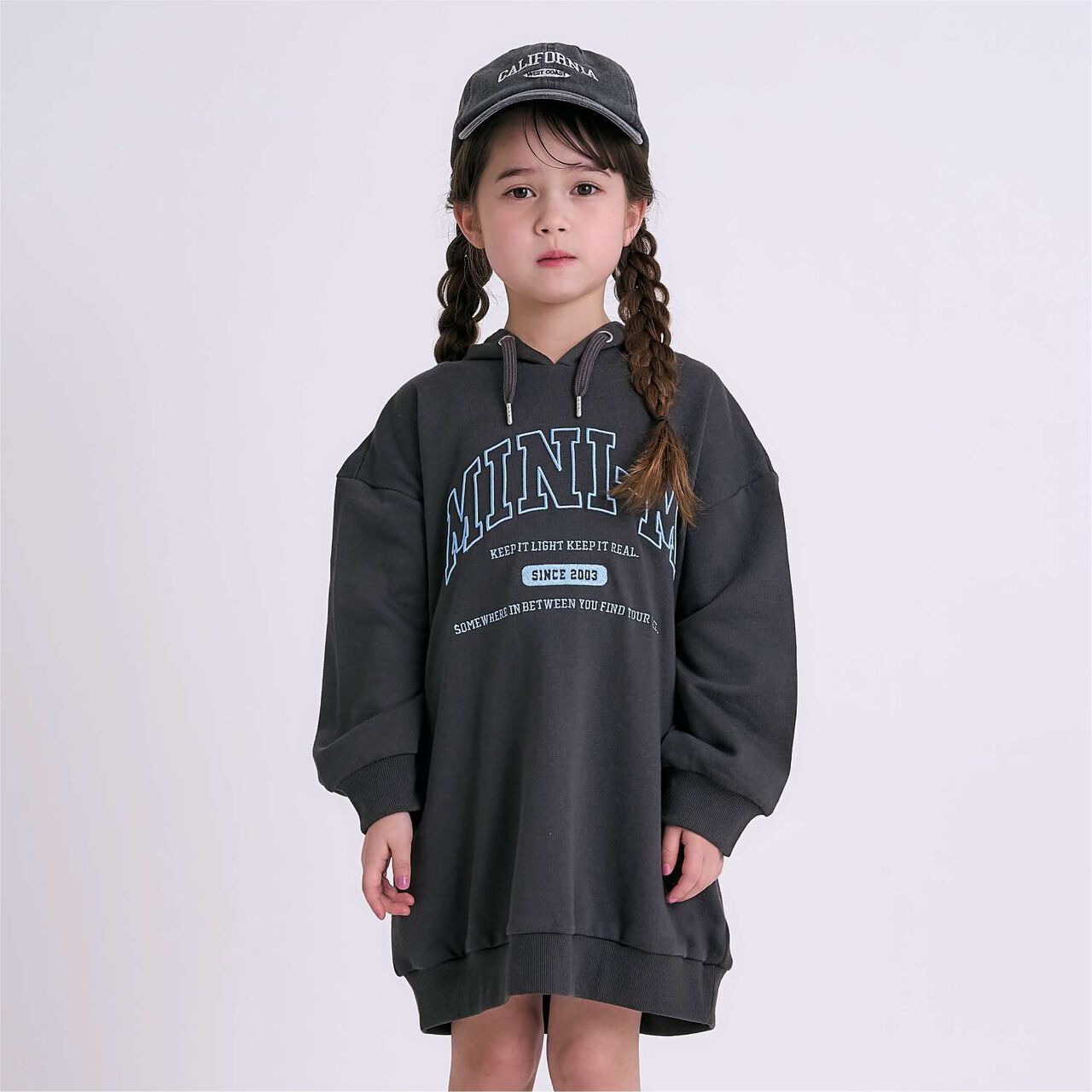 Quick-Dry Parka One-Piece Dress,Charcoal gray, large image number 0