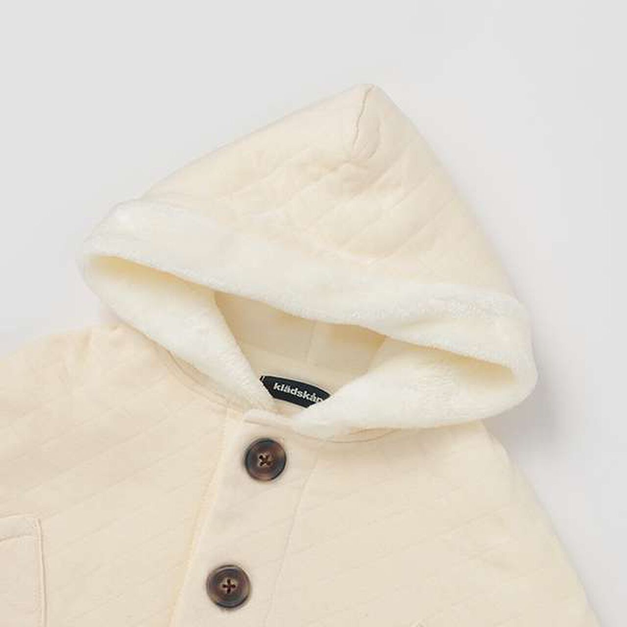 Animal Embroidery Quilt Cape,Ivory, large image number 2