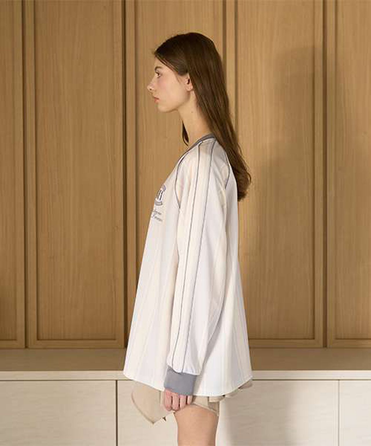 Uniform Pullover,Charcoal gray, large image number 16