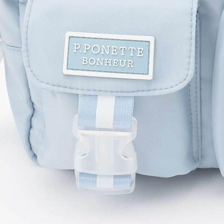 Casual Shoulder Bag with Charm,Black, medium image number 9