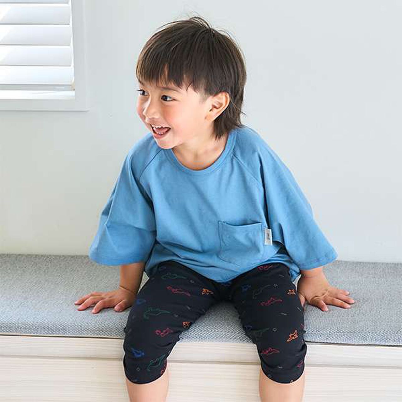 [365D.] Anti-Stain Jersey Knit Pattern 7/8 Leggings,Deep green, large image number 10