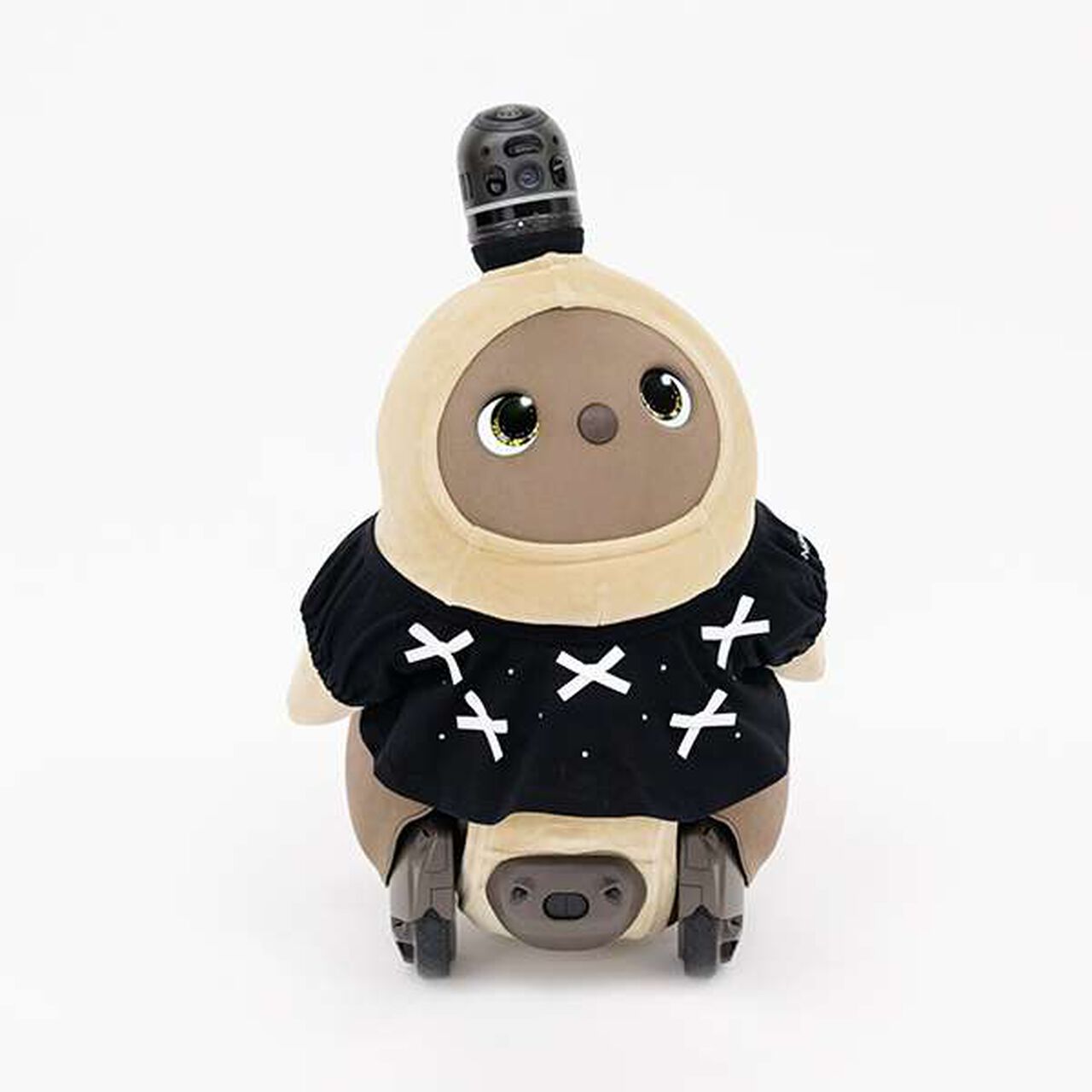 mezzo piano junior × LOVOT Ribbon Full T-Shirt,Black, large image number 0