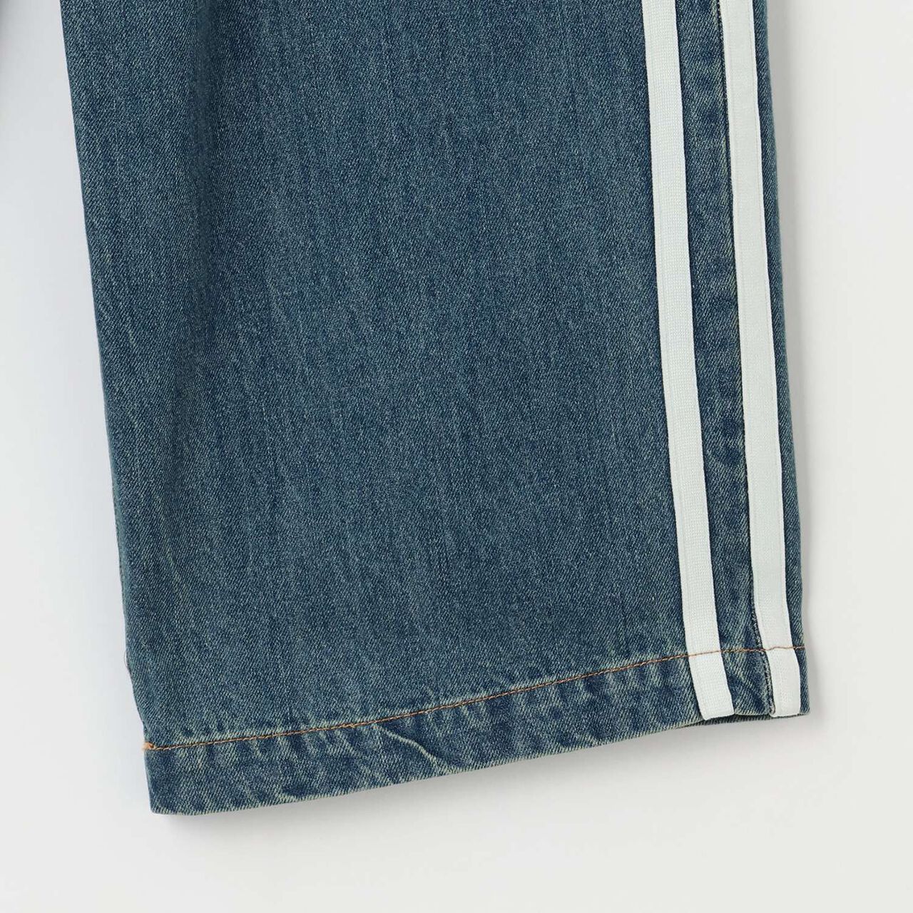 [GLSW.] Denim Line Cargo Pants,Deep blue, large image number 6