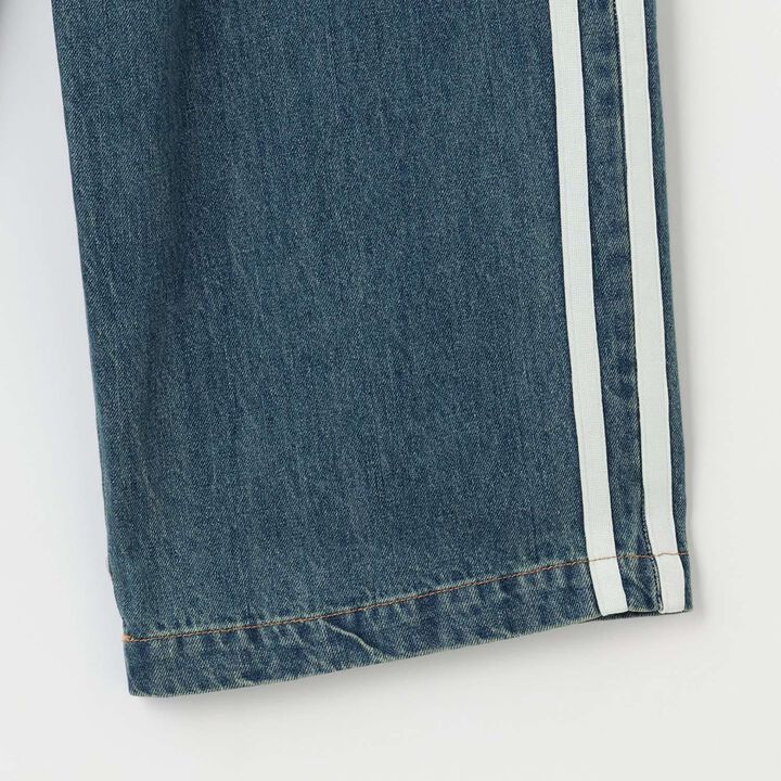 [GLSW.] Denim Line Cargo Pants,Deep blue, medium image number 6