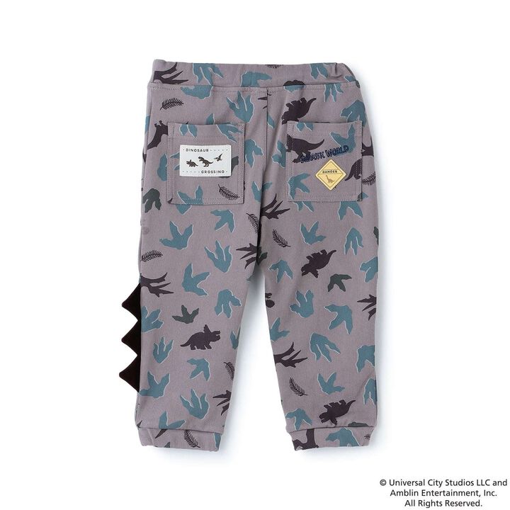 [JURASSIC WORLD] Cut Long Pants,Smoke white, medium image number 5