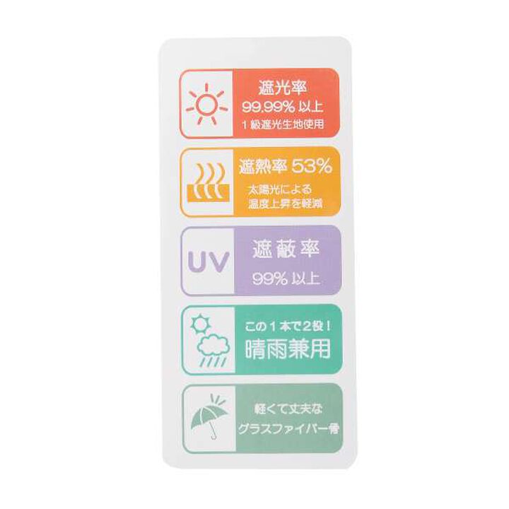 All-Weather Gradient Logo Pattern Folding Umbrella,Lavender, medium image number 8