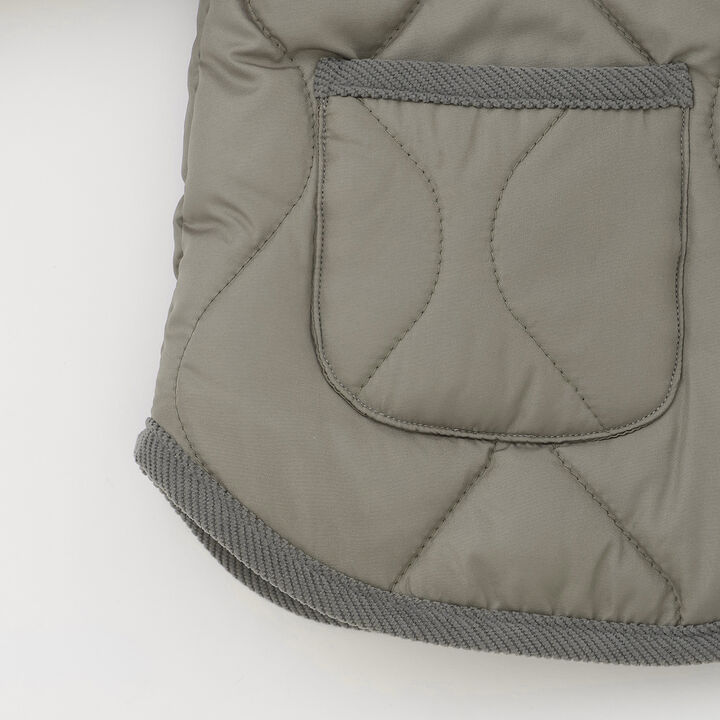 [GOOD PRICE / Water-Repellent Finish / Link] Quilted Jacket,Blue green, medium image number 14
