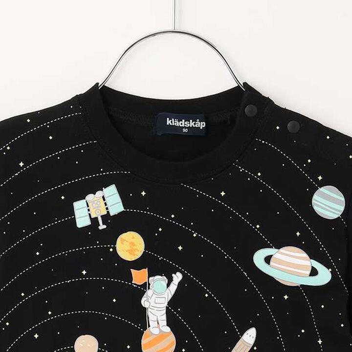 Short Sleeve T-Shirt [JAXA LABEL],Off white, medium image number 3