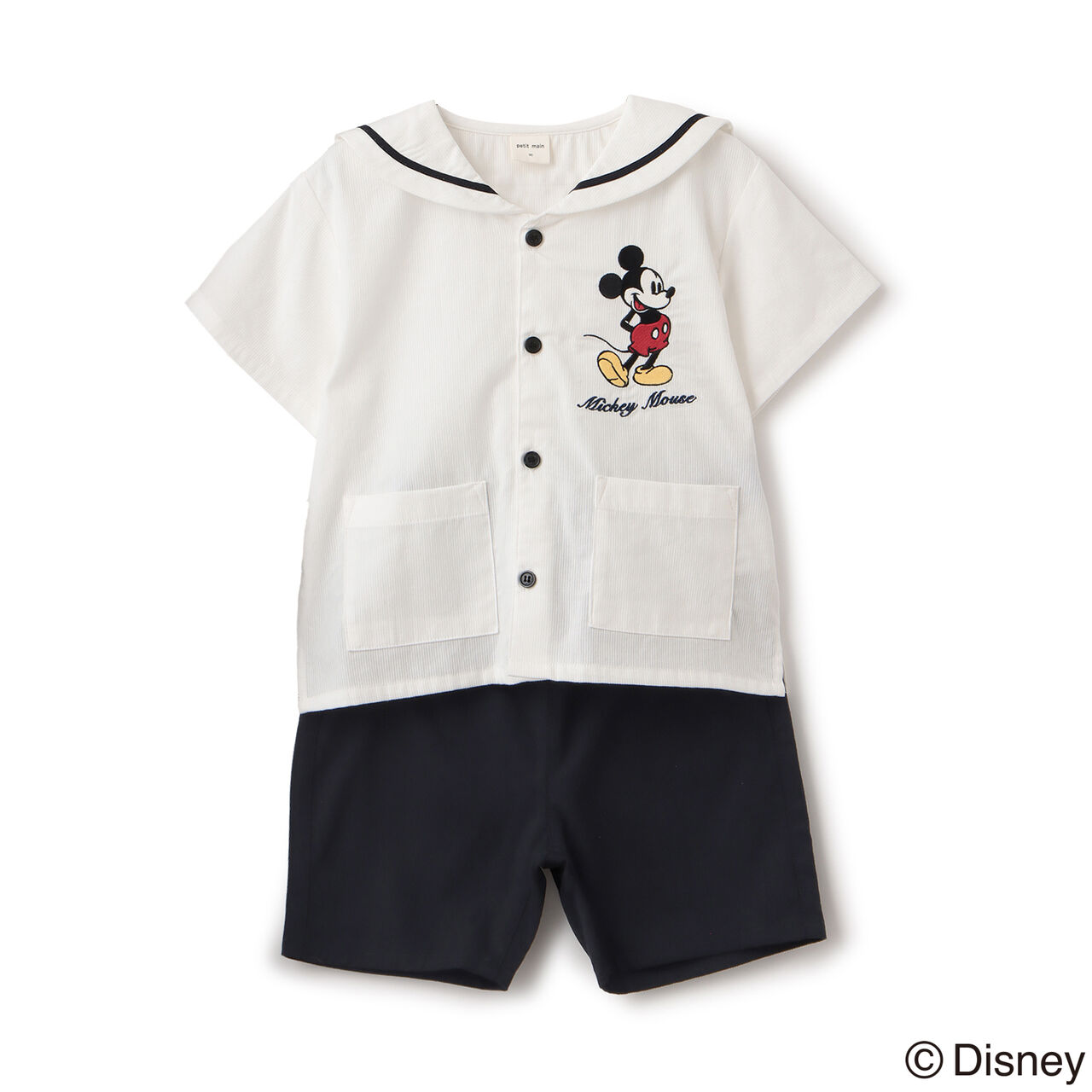 [Disney] Sailor Outfit Set,Pearl white, large image number 0