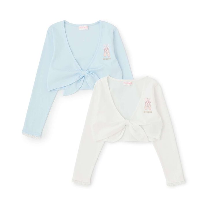 Ballet Cache-Coeur Top,Sax blue, medium image number 7