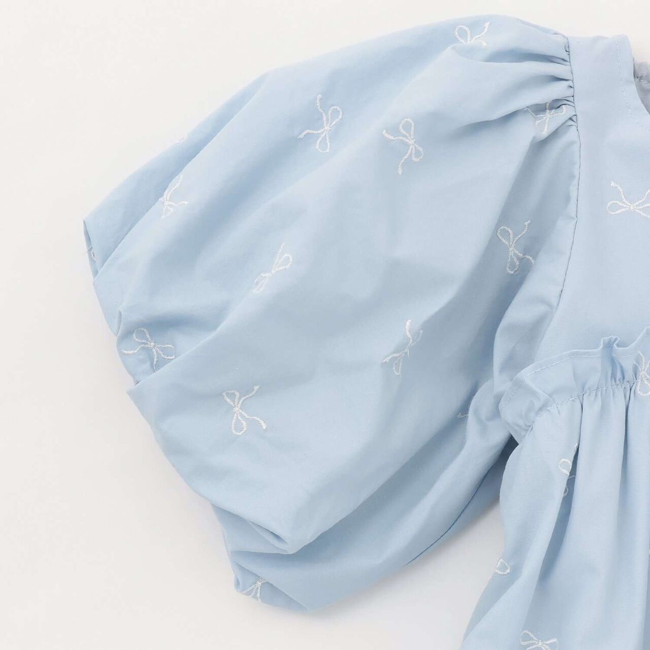 Ribbon Embroidery Fluffy One-Piece Dress [Lycee Mine Ballet Series],Pink, large image number 7