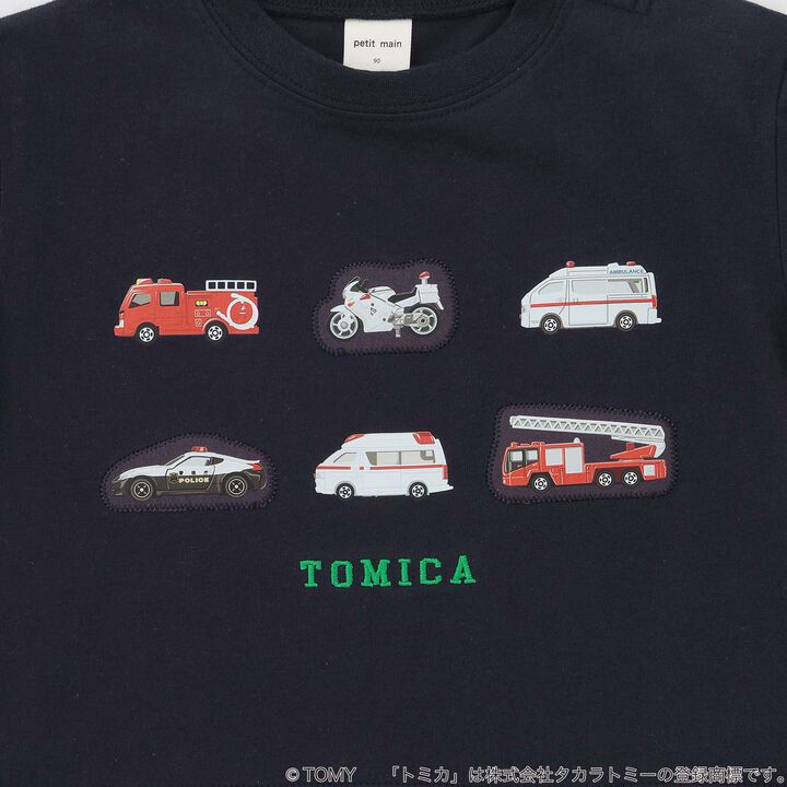 [TOMICA] 下襬拼接短袖T恤,多色, medium image number 22