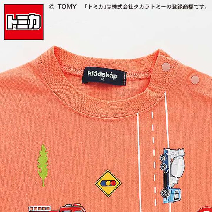 Tomica Short Sleeve T-Shirt,Blue, medium image number 3