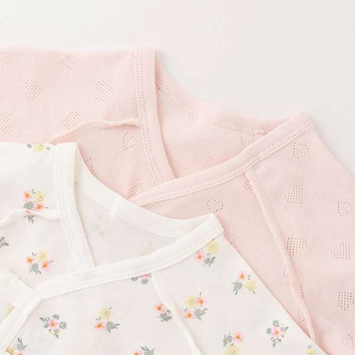 [Weak Acidity] Combination Bodysuit,Off white, medium image number 13