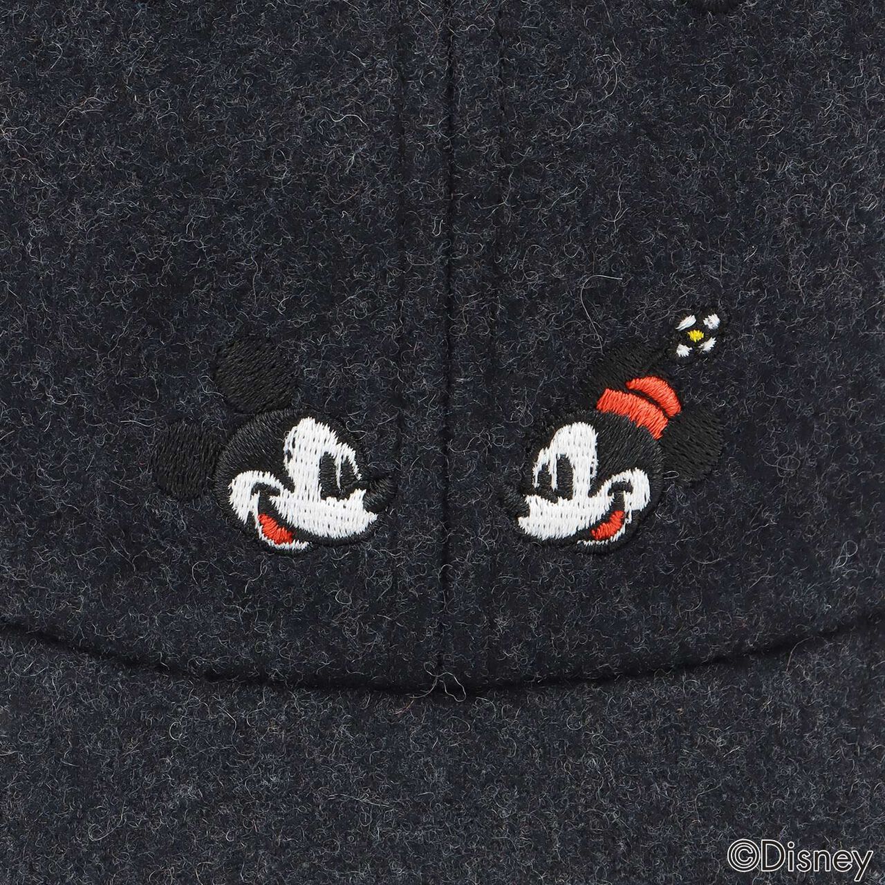 [Disney] Embroidered Cap,Beige, large image number 2