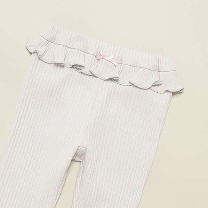 [Made in Japan] 9-Length Pleated Jersey Knit Leggings,Navy, medium image number 2